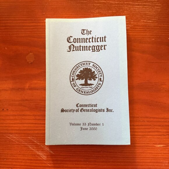 The Connecticut Nutmegger Journal Lot Of 5 Volumes 1994 & 2000 - Picture 5 of 5